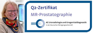 Frau Dr. Osterheider-Panzer mit der höchsten Stufe zur MRT-Prostata-Untersuchung zertifiziert